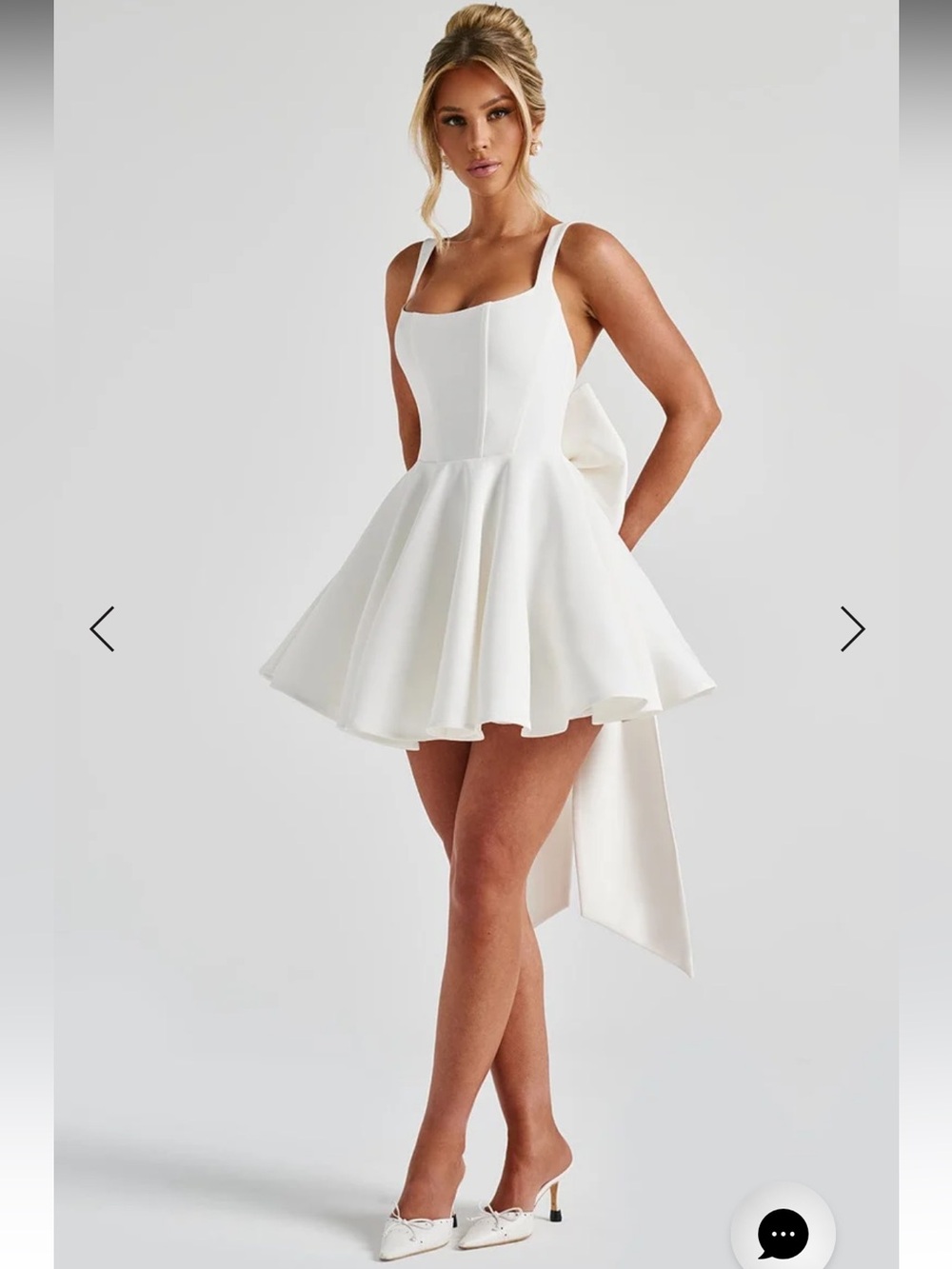 Babyboo Rue Mini dress in ivory